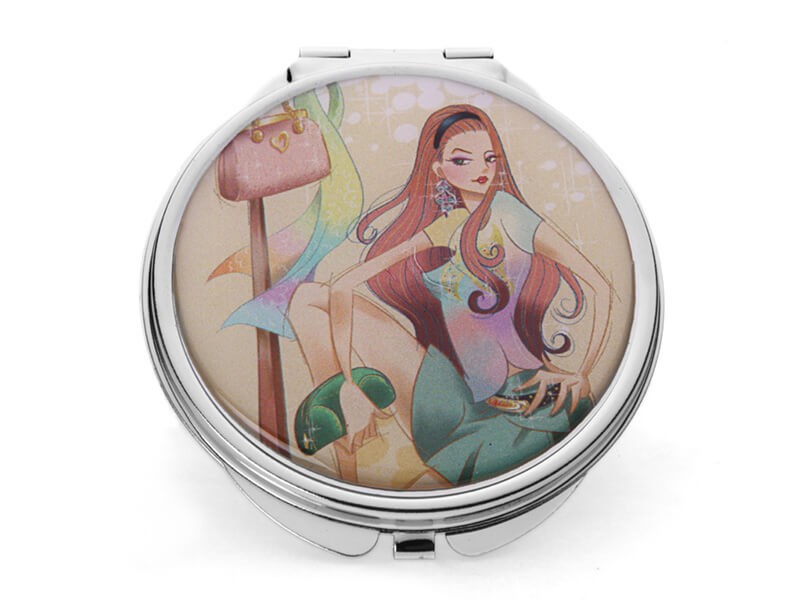 Compact Makeup Mirror