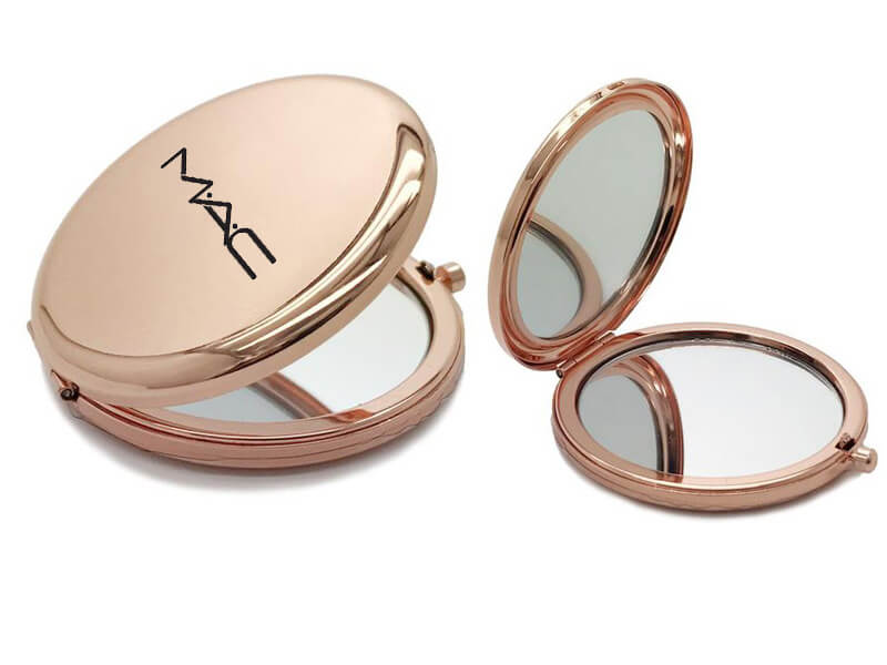 rose gold compact mirror