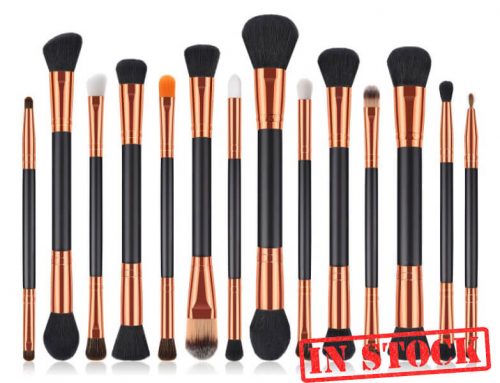 Dual Ended Makeup Brush Set