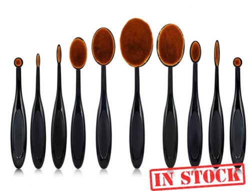 Toothbrush Makeup Brush Set