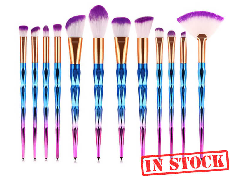 Unicorn Makeup Brush Set