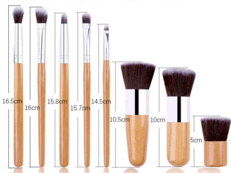 Bamboo Makeup Brush Set VT Cosmetic