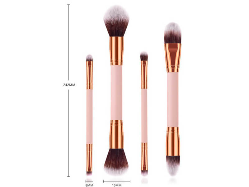 Double Ended Makeup Brush Set