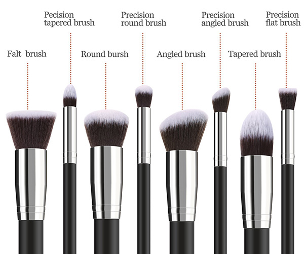 personalized makeup brushes