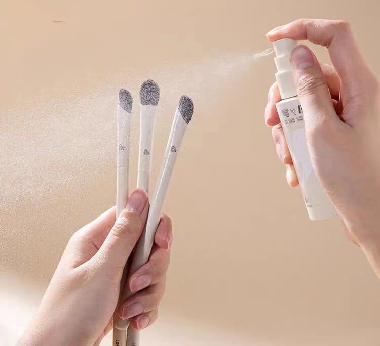 how to clean makeup brushes at home