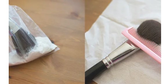 how to clean makeup brushes at home